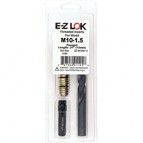 E-Z LOK - Thread Repair Kits Insert Thread Size (mm): M10x1.50 Includes Drill: Yes - USA Tool & Supply