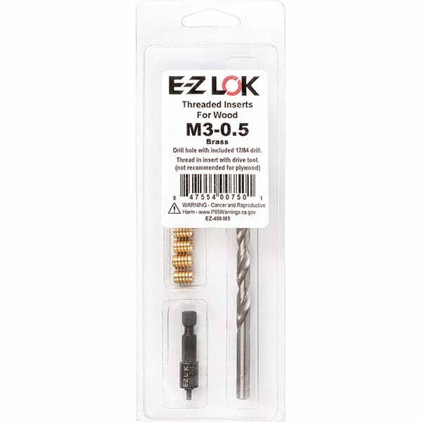 E-Z LOK - Thread Repair Kits Insert Thread Size (mm): M3x0.50 Includes Drill: Yes - USA Tool & Supply