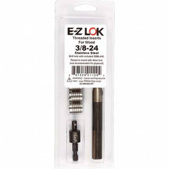 E-Z LOK - Thread Repair Kits Insert Thread Size (Inch): 3/8-24 Includes Drill: Yes - USA Tool & Supply