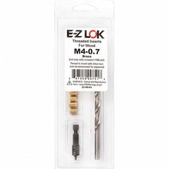 E-Z LOK - Thread Repair Kits Insert Thread Size (mm): M4x0.70 Includes Drill: Yes - USA Tool & Supply
