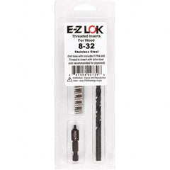 E-Z LOK - Thread Repair Kits Insert Thread Size (Inch): #8-32 Includes Drill: Yes - USA Tool & Supply