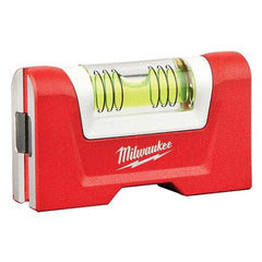 Milwaukee Tool - Tubular & Pocket Levels Mounting Type: Magnetic Mounting Direction: Horizontal/Vertical - USA Tool & Supply