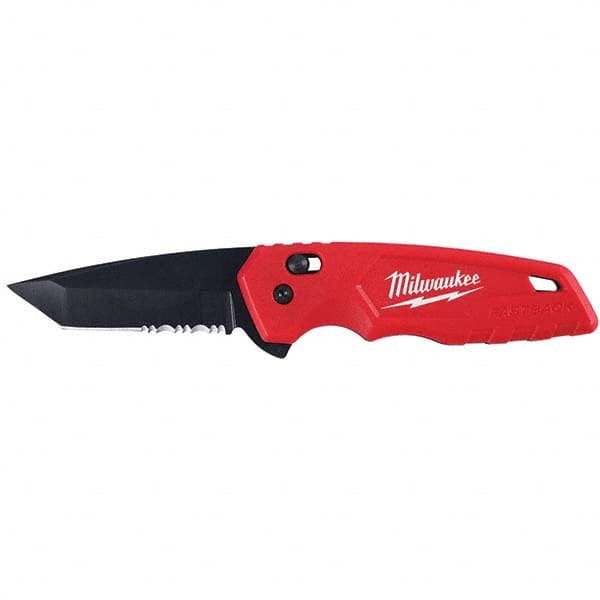 Milwaukee Tool - Pocket & Folding Knives Knife Type: Folding Knife Edge Type: Serrated - USA Tool & Supply