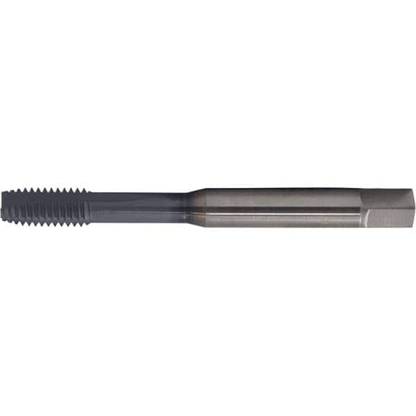 Spiral Point Tap: #4-40, UNC, 3 Flutes, Plug, 2B, HSS-E, Hardlube Finish 0.669″ Thread Length, 2.2047″ OAL, Right Hand