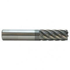12mmx12mmx30mmx120mm 7 Flute 2mmR Tuff Cut® XR7 End Mill-ALtima® Blaze - USA Tool & Supply