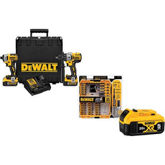 DeWALT - Cordless Tool Combination Kits Voltage: 20 Battery Chemistry: Lithium-Ion - USA Tool & Supply