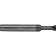 Cleveland - Straight Flute Thread Mills Pitch (mm): 0.7 Thread Size (mm): M4 - USA Tool & Supply