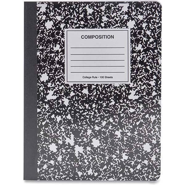 UNIVERSAL - Note Pads, Writing Pads & Notebooks Writing Pads & Notebook Type: Composition Book Size: 9-3/4 x 7-1/2 - USA Tool & Supply