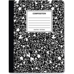 UNIVERSAL - Note Pads, Writing Pads & Notebooks Writing Pads & Notebook Type: Composition Book Size: 9-3/4 x 7-1/2 - USA Tool & Supply