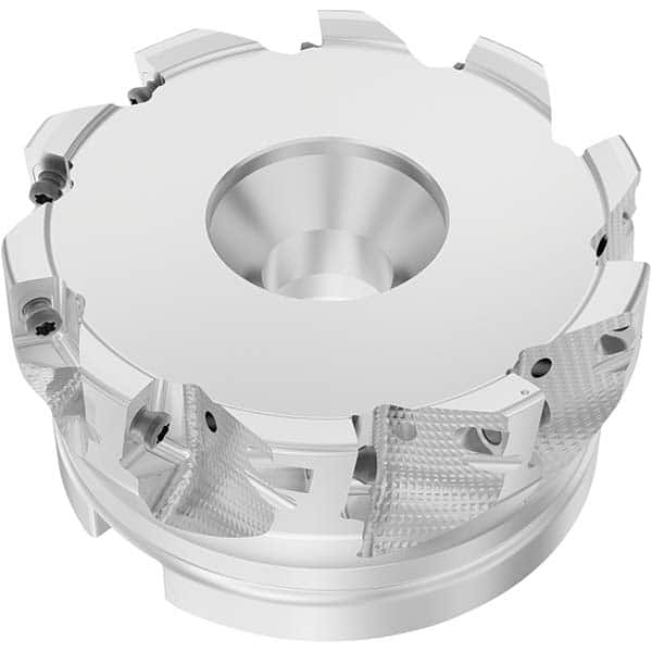 Seco - Indexable Square-Shoulder Face Mills Cutting Diameter (Inch): 4 Cutting Diameter (Decimal Inch): 4.0000 - USA Tool & Supply