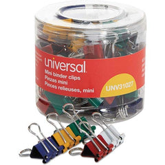 UNIVERSAL - Binder Clips Width (Inch): 0.63 Binder Type: Binder Clip - USA Tool & Supply