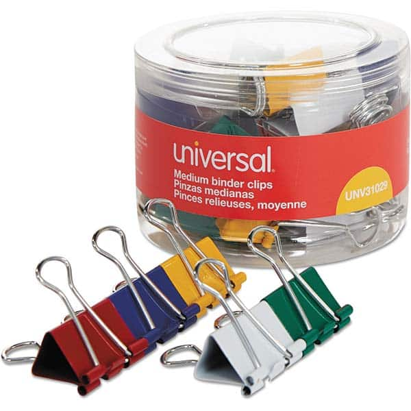 UNIVERSAL - Binder Clips Width (Inch): 1.25 Binder Type: Binder Clip - USA Tool & Supply