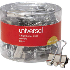 UNIVERSAL - Binder Clips Width (Inch): 0.75 Binder Type: Binder Clip - USA Tool & Supply