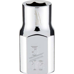 Milwaukee Tool - Hand Sockets Drive Size (Inch): 3/8 Size (Inch): 5/16 - USA Tool & Supply