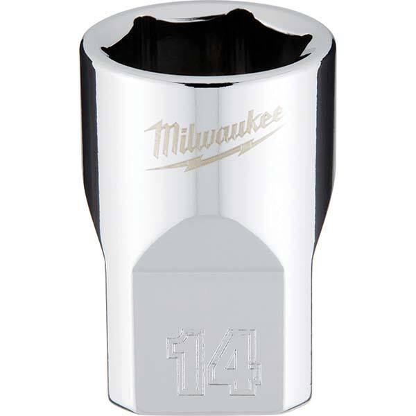 Milwaukee Tool - Hand Sockets Drive Size (Inch): 3/8 Size (mm): 14.0000 - USA Tool & Supply