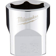 Milwaukee Tool - Hand Sockets Drive Size (Inch): 3/8 Size (Inch): 3/4 - USA Tool & Supply