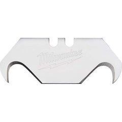 Milwaukee Tool - Knife Blades Type: Hook Blade Material: Carbon Steel - USA Tool & Supply