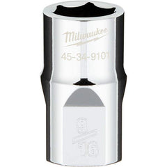 Milwaukee Tool - Hand Sockets Drive Size (Inch): 1/2 Size (Inch): 9/16 - USA Tool & Supply