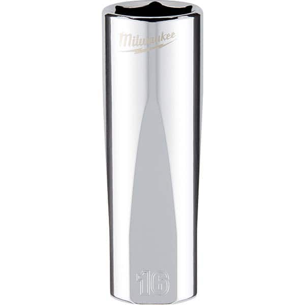 Milwaukee Tool - Hand Sockets Drive Size (Inch): 3/8 Size (mm): 16.0000 - USA Tool & Supply