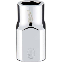 Milwaukee Tool - Hand Sockets Drive Size (Inch): 3/8 Size (mm): 9.0000 - USA Tool & Supply