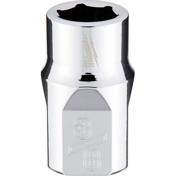 Milwaukee Tool - Hand Sockets Drive Size (Inch): 3/8 Size (Inch): 3/8 - USA Tool & Supply