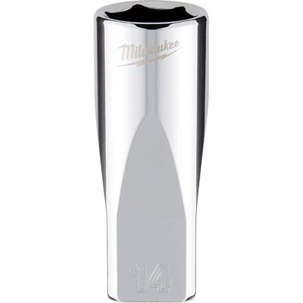 Milwaukee Tool - Hand Sockets Drive Size (Inch): 1/4 Size (mm): 14.0000 - USA Tool & Supply