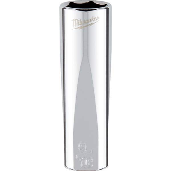 Milwaukee Tool - Hand Sockets Drive Size (Inch): 3/8 Size (Inch): 9/16 - USA Tool & Supply