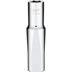 Milwaukee Tool - Hand Sockets Drive Size (Inch): 1/2 Size (mm): 12.0000 - USA Tool & Supply