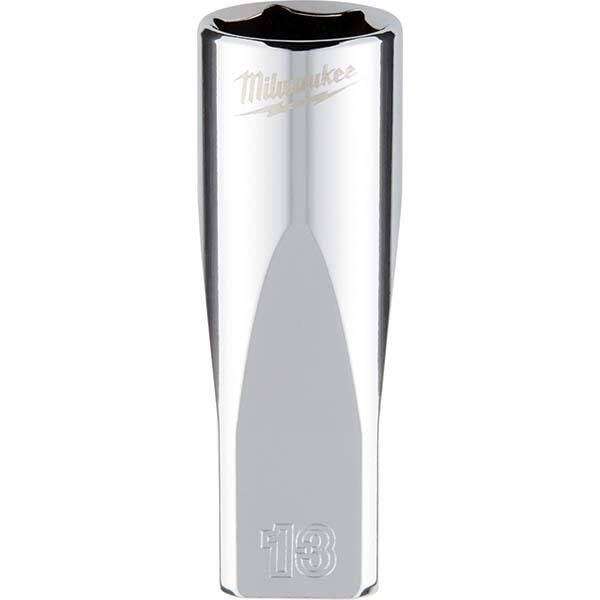 Milwaukee Tool - Hand Sockets Drive Size (Inch): 1/4 Size (mm): 13.0000 - USA Tool & Supply