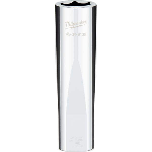 Milwaukee Tool - Hand Sockets Drive Size (Inch): 1/2 Size (mm): 15.0000 - USA Tool & Supply