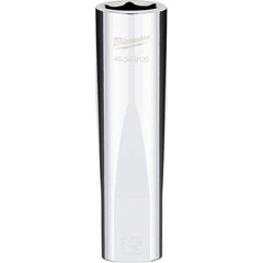 Milwaukee Tool - Hand Sockets Drive Size (Inch): 1/2 Size (mm): 15.0000 - USA Tool & Supply