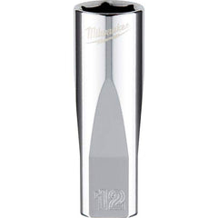 Milwaukee Tool - Hand Sockets Drive Size (Inch): 1/4 Size (mm): 12.0000 - USA Tool & Supply