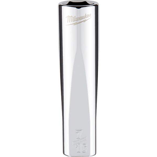 Milwaukee Tool - Hand Sockets Drive Size (Inch): 3/8 Size (Inch): 7/16 - USA Tool & Supply