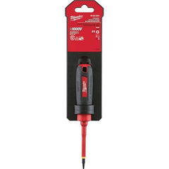 Milwaukee Tool - Precision & Specialty Screwdrivers Type: Screwdriver Overall Length Range: 7" - 9.9" - USA Tool & Supply