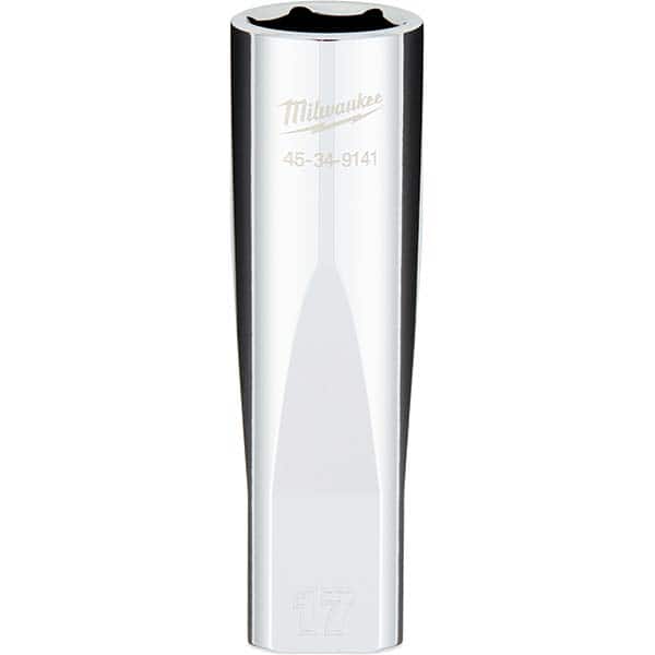 Milwaukee Tool - Hand Sockets Drive Size (Inch): 1/2 Size (mm): 17.0000 - USA Tool & Supply