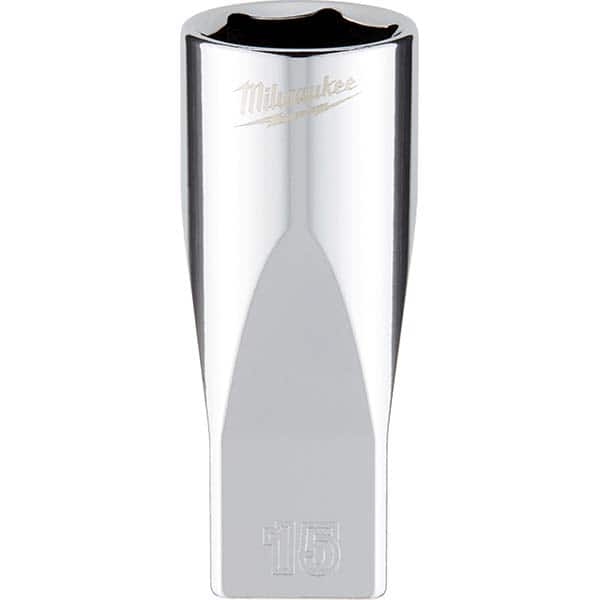 Milwaukee Tool - Hand Sockets Drive Size (Inch): 1/4 Size (mm): 15.0000 - USA Tool & Supply