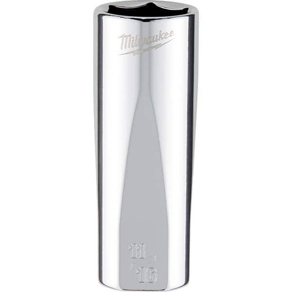 Milwaukee Tool - Hand Sockets Drive Size (Inch): 3/8 Size (Inch): 11/16 - USA Tool & Supply