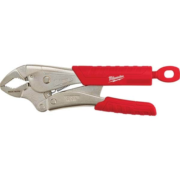 Milwaukee Tool - Locking Pliers Plier Type: Locking Pliers Jaw Style: Curved Jaw - USA Tool & Supply