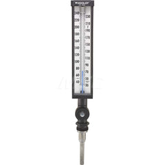 Glass Thermometers; Type: Column Thermometer; Immersion Length (mm): 6.0000; Stem Length (Inch): 6; Minimum Temperature (C): -1.00; Minimum Temperature (F): 30.000; Maximum Temperature (C): 115; Maximum Temperature (F): 240.000; Stem Length: 6; Immersion