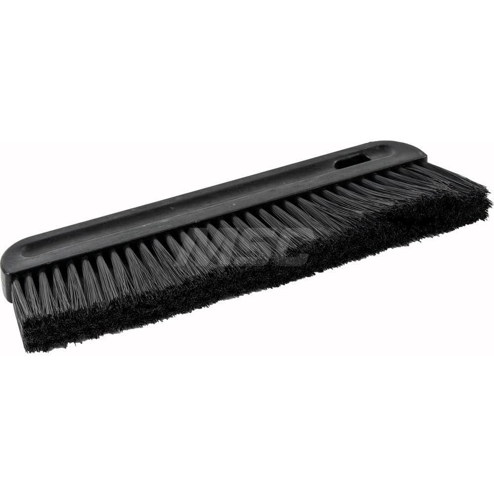 Scrub & Scouring Brushes; Type: Flour Brush; Bristle Material: Nylon; Bristle Length (Decimal Inch): 2.3600; Brush Width: 0.75; Overall Length (Inch): 11-13/16; Block/Handle Material: Polypropylene; Color: Black; Flagged: No; Application: Discharge Static