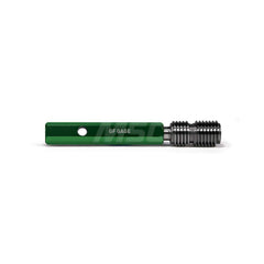 Thread Setting Go/No Go Gages; Type: Hilo Thread Setting Plug Gage; Go/No Go: Go; Thread Size: 3/8-16; Classification: 2A; Calibrated: No; Traceability Certification Included: Certificate of Compliance; Thread Type: UNC; Handle Size: 4; Material: High Spe