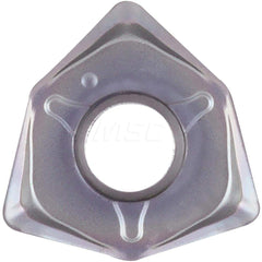 Kyocera WNMU 050408ENGM PR1510 Grade PVD Carbide, 80 Degree Trigon, Negative Rake Angle, Neutral Milling insert for Roughing in (K) Gray Cast Iron