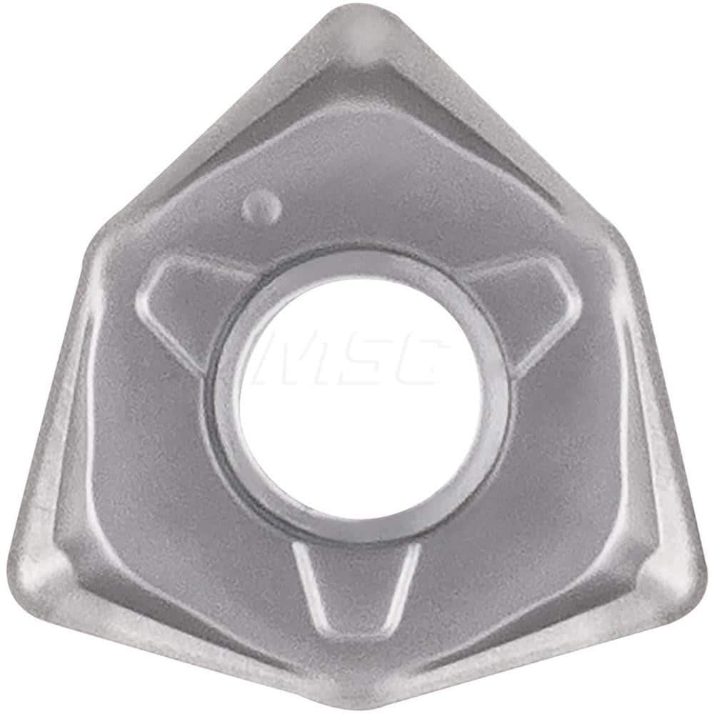 Kyocera WNMU 050408ENGH PR015S Grade PVD Carbide, 80 Degree Trigon, Negative Rake Angle, Neutral Milling insert for Roughing in (H) Hardened Materials and n/a