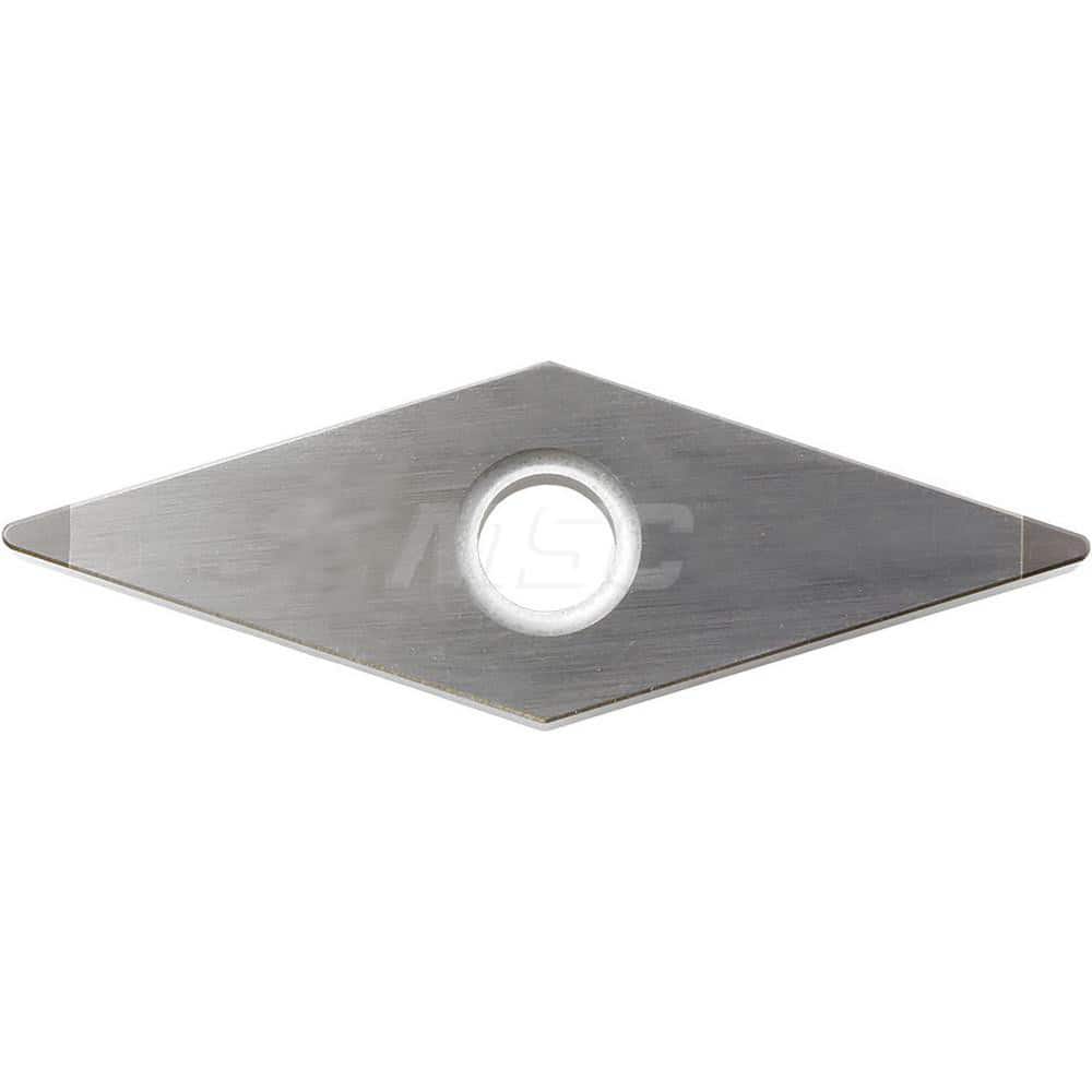 Kyocera VNGA 3305S00525ME KBN35M Grade Honeycomb CBN, 0 Degree, Diamond, Negative Rake Angle, Neutral Turning Insert for Heavy Interruption and Roughing in (H) Hardened Materials