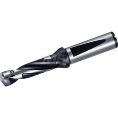 Replaceable Tip Drill: 19 to 19.99 mm Drill Dia, 60 mm Max Depth, 25 mm Flange Shank Seat Size 19, 145 mm OAL, Through Coolant