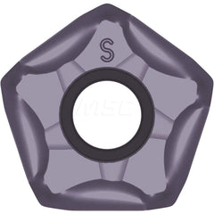 Kyocera PNMU 0905XNERSM PR1525 Grade PVD Carbide, Indexable Milling Insert, Pentagon,  Rake Angle,  Milling Insert for Roughing in (P) Free-Cutting Steel, (P) Carbon/Alloy Steel, (P) Mold Steel and (M) Austenitic Stainless Steel