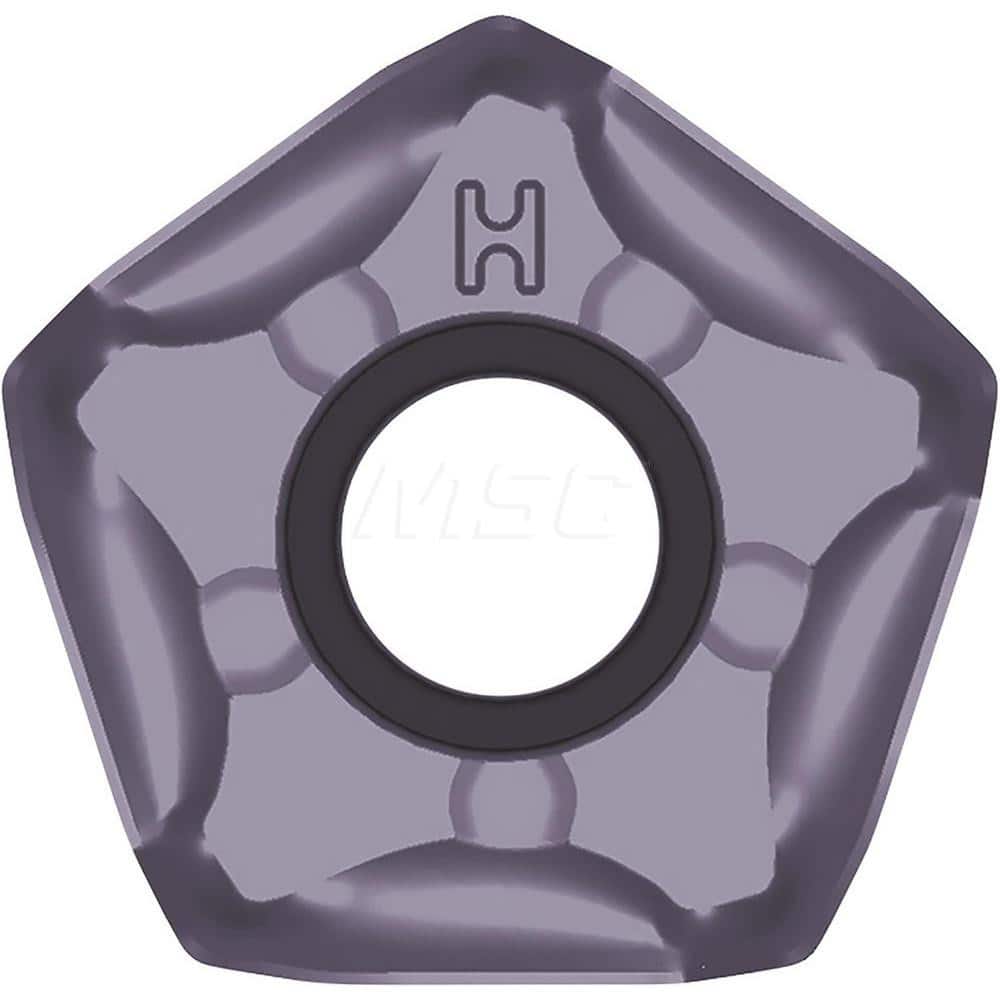 Kyocera PNMU 0905XNERGH PR1510 Grade PVD Carbide, Indexable Milling Insert, Pentagon,  Rake Angle,  Milling Insert for Roughing in (K) Gray Cast Iron, (K) Nodular Cast Iron