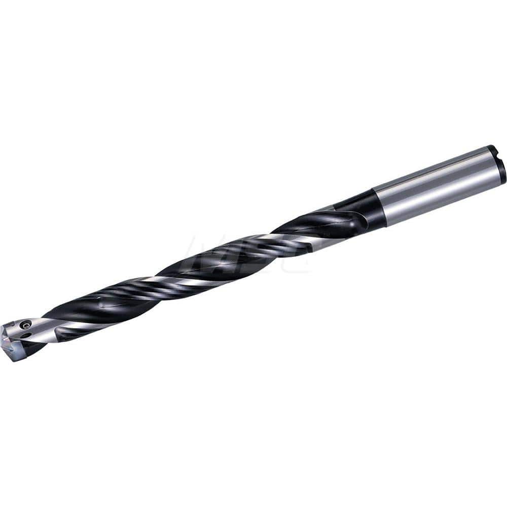 Replaceable Tip Drill: 16 to 16.99 mm Drill Dia, 136 mm Max Depth, 18 mm Straight-Cylindrical Shank Seat Size 16, 209 mm OAL, Through Coolant