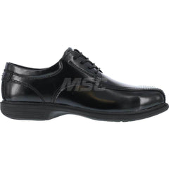 Work Boot: Size 12, 2-3/4″ High, Leather, Steel Toe Black, Standard Width