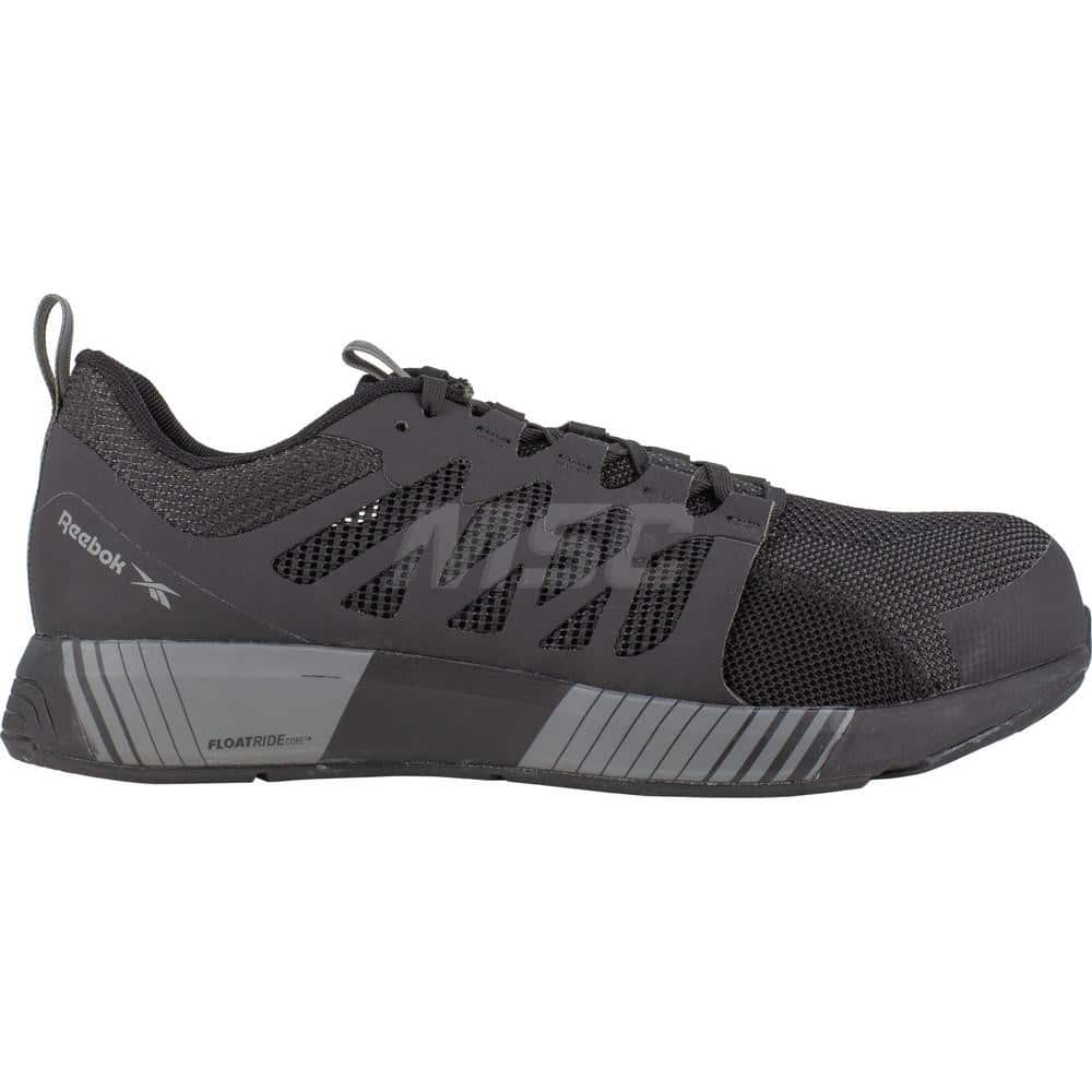 Work Boot: Size 3.5, 2-3/4″ High, Ultraknit, Composite Toe Black & Gray, Wide Width